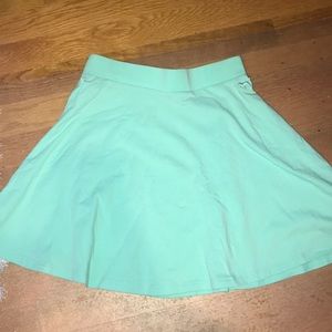 mint green PINK skirt